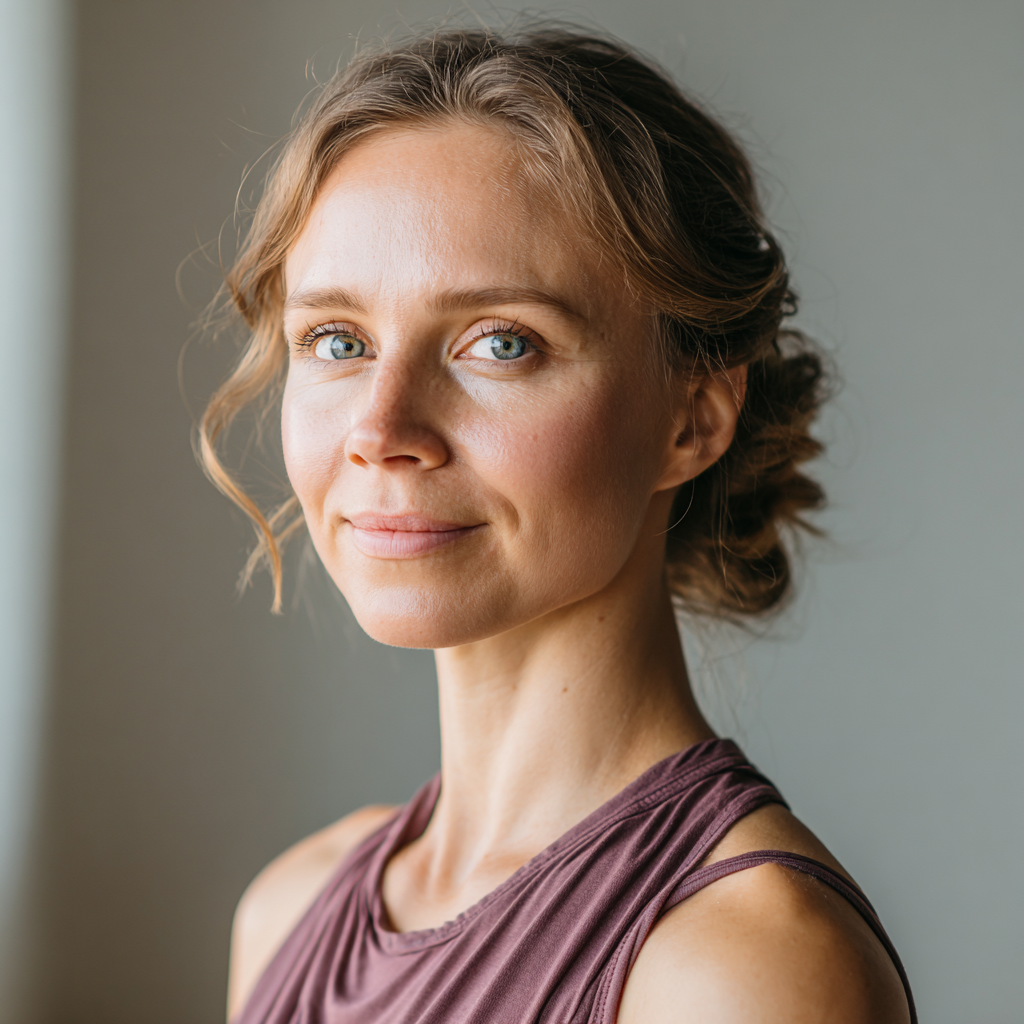 Мирна йога среда с природни елементи